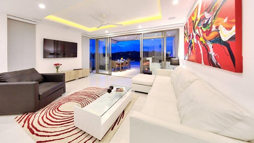 Villa Blue Sky Wohnbereich