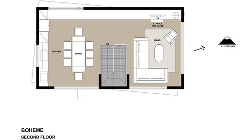 Boheme House Floor plan