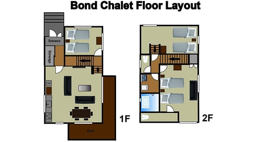 Bond Chalet Hakuba Floor plan
