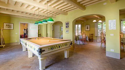 Villa Borgo Bernardini Billiard