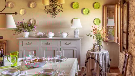 Borgo Gerlino Dining area