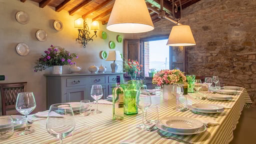 Borgo Gerlino Dining area