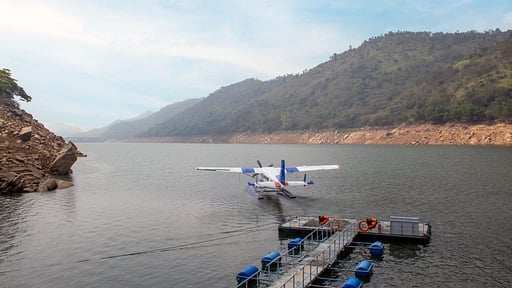 Bougainvillea Retreat Drone pictures