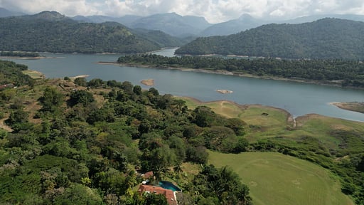 Bougainvillea Retreat Drone pictures