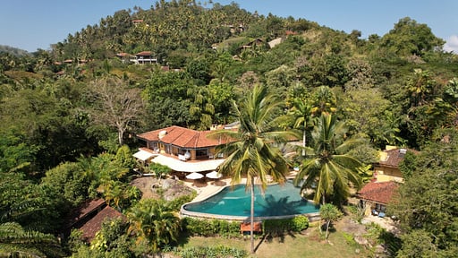 Bougainvillea Retreat Drone pictures