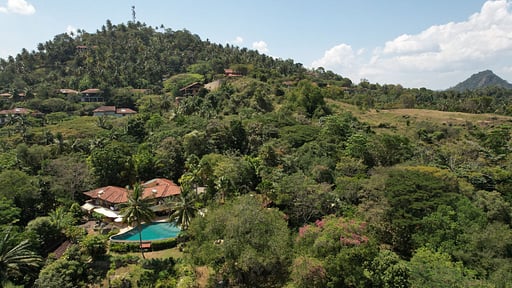 Bougainvillea Retreat Drone pictures