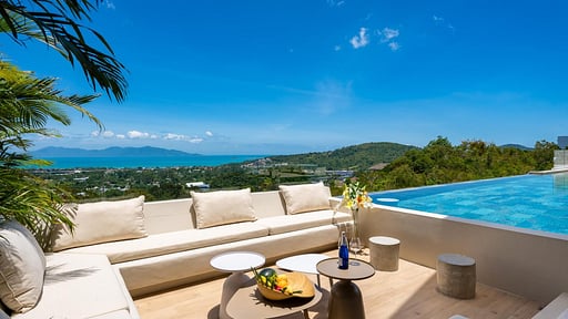 Bow Villa Bophut Terrace/Veranda