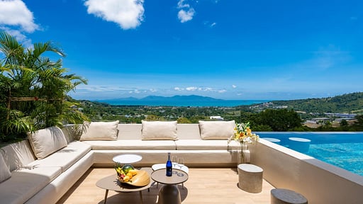 Bow Villa Bophut Terrace/Veranda