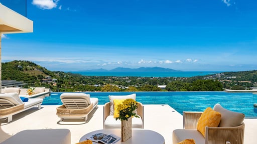 Bow Villa Bophut Terrace/Veranda