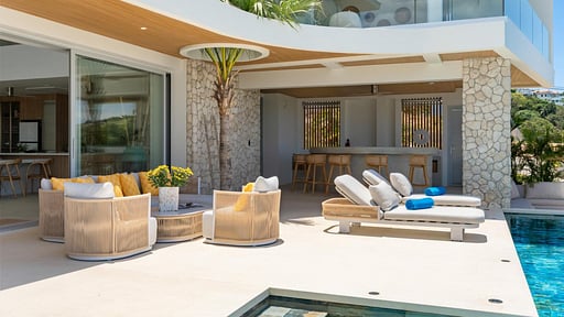 Bow Villa Bophut Terrace/Veranda