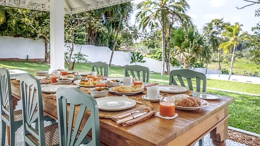 Braganza House Dining area