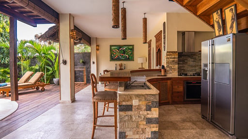 Breezy Emerald Villa Kitchen