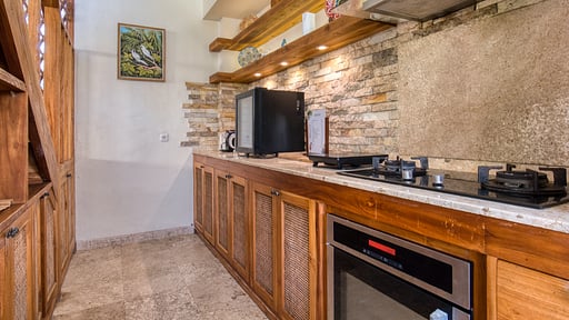 Breezy Flamboyant Villa Kitchen