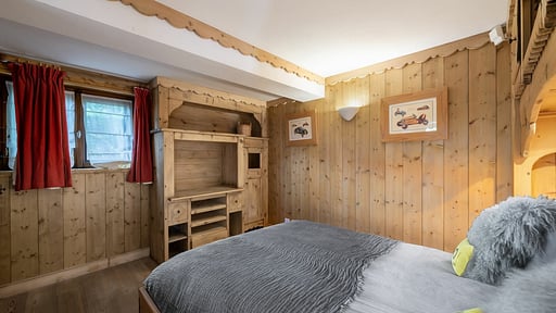 Chalet Bulle de Neige Schlafzimmer 2