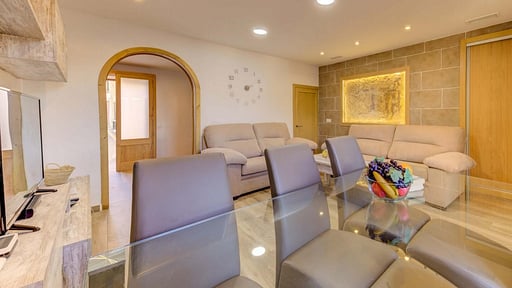 Ca Sa Pollensina Dining area