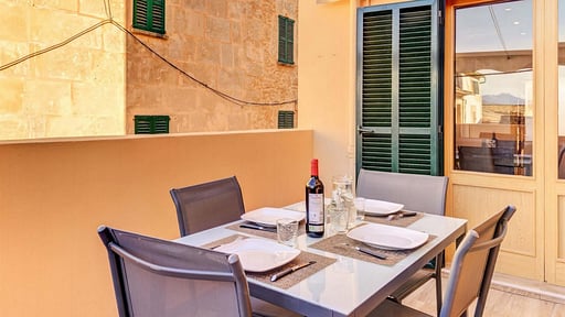 Ca Sa Pollensina Dining area