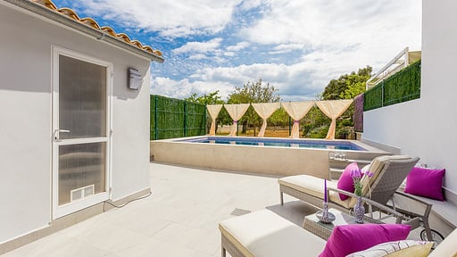 Villa Ca Sa Tia de Binissalem Terrace/Veranda