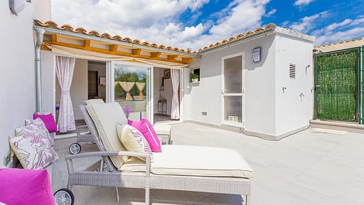 Villa Ca Sa Tia de Binissalem Terrace/Veranda