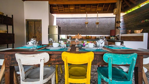 Cabana Emile Dining area
