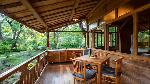 Cacao House Dining area