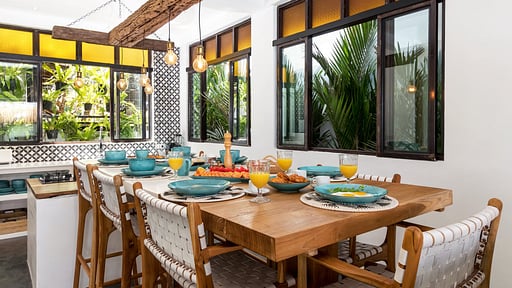 Camplung Villas Salle à manger 1