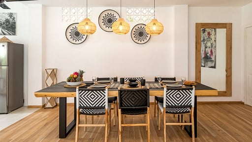 Camplung Villas Salle à manger 6