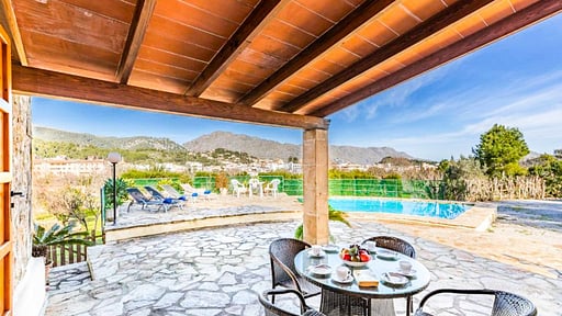 Can Bachio Terrace/Veranda