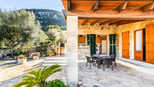 Can Bachio Terrace/Veranda