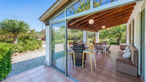 Can Cama Rotja Терраса/веранда