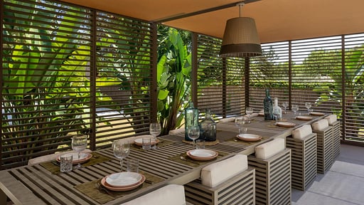 Can Danza Dining area