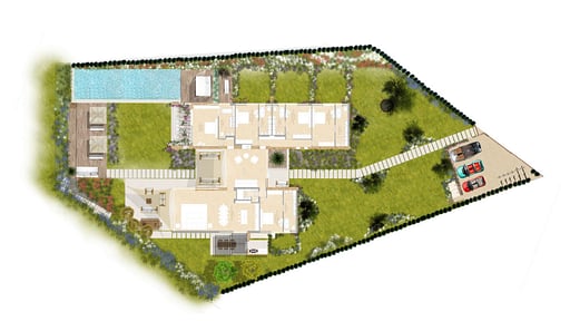Can Dos Rocas Floor plan