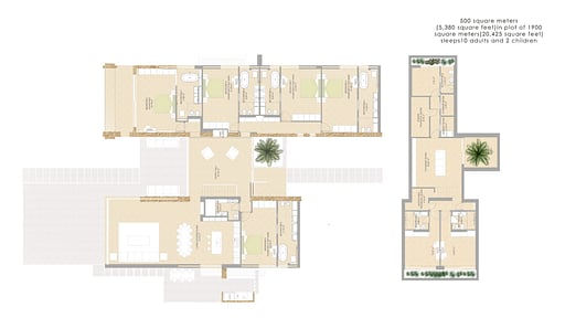 Can Dos Rocas Floor plan