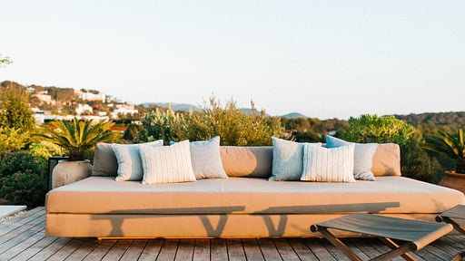 Can Dos Rocas Terrace/Veranda