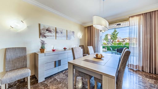 Can Fiol Dining area