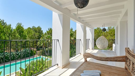 Can Frutal Terrasse/Veranda