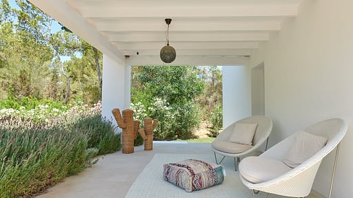 Can Frutal Terrasse/Veranda