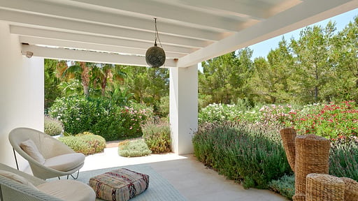 Can Frutal Terrasse/Veranda