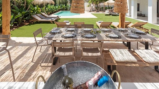 Villa Can Gafarro Terrasse/Veranda