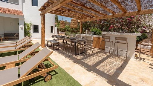 Villa Can Gafarro Terrasse/Veranda