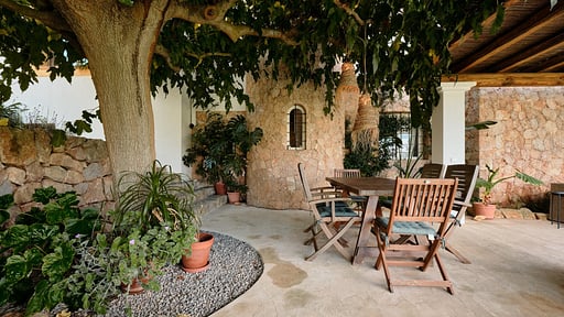 Can Kai Terrasse/Veranda