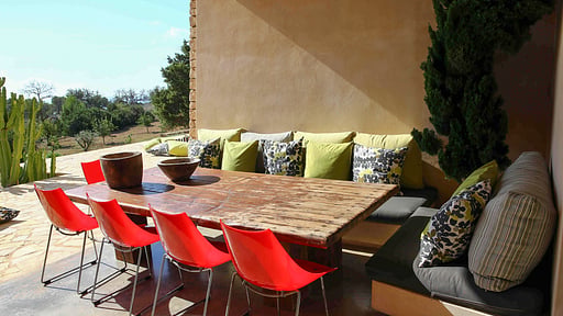 Can Milna Dining area