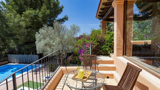 Can Olivos Terrasse