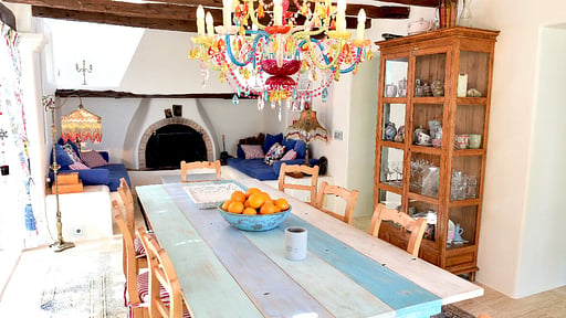 Villa Can Paradis Dining area