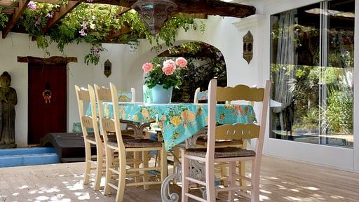 Villa Can Paradis Dining area