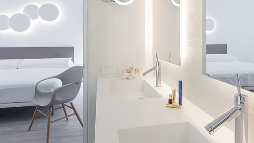 Can Rafalet Villa Schlafzimmer 1