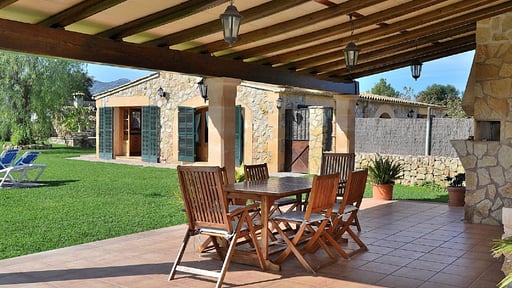 Finca Can Roig Gran Salle à manger