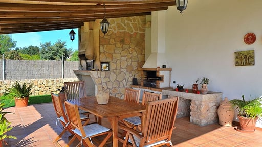 Finca Can Roig Gran Salle à manger