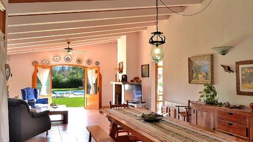 Finca Can Roig Gran Salle à manger