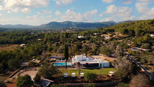 Can Skye Ibiza Drone pictures