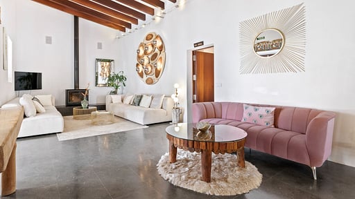 Can Skye Ibiza Living room